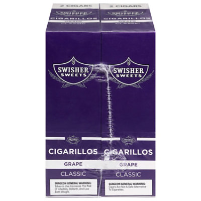 Swisher Sweets Cigars Grape 2 - Case - tomthumb