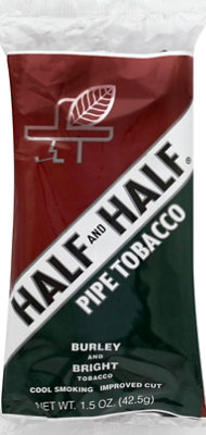 Half & Half Pipe Tobacco Pouch - 1.5 Oz - Image 2