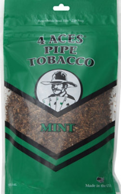 4 Aces Mint Pipe Tobacco - 6 Oz - Image 2