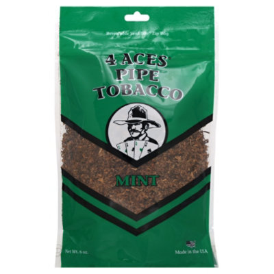 4 Aces Mint Pipe Tobacco - 6 Oz - Image 1