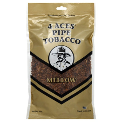 Aces Mellow Pipe Tobacco - 6 Oz - Image 1