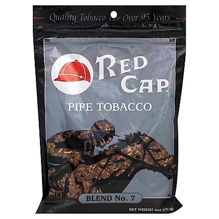 Red Cap Blend Pipe Tobacco 7 - 6 Oz - Image 1