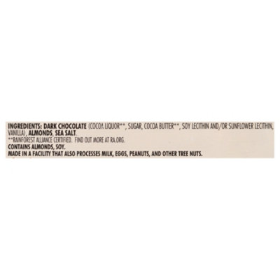 Chocolove Dark Chocolate Almonds & Sea Salt - 3.2 Oz - Image 4
