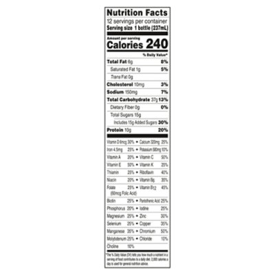 BOOST Original Nutritional Drink Rich Chocolate - 12-8 Fl. Oz. - Image 4