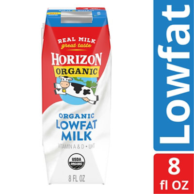 Horizon Organic 1% Lowfat UHT Milk - 8 Fl. Oz. - Image 1