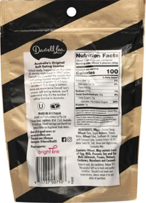 Darrell Lea Liquorice Soft Eating Original - 7 Oz - Image 6