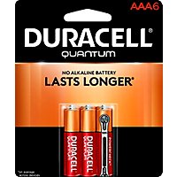 Duracell Quantum Battery Alkaline AAA - 6 count - Image 2