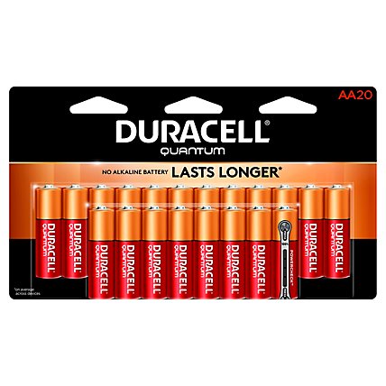 Duracell Quantum Battery Alkaline AA - 20 Count - Image 1