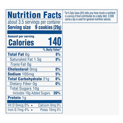 OREO Cookies Sandwich Golden Mini Go-Paks - 3.5 Oz - Image 4