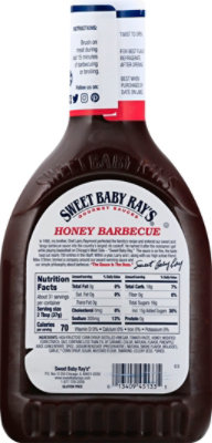 Sweet Baby Rays Sauce Barbecue Honey - 40 Oz - Image 5