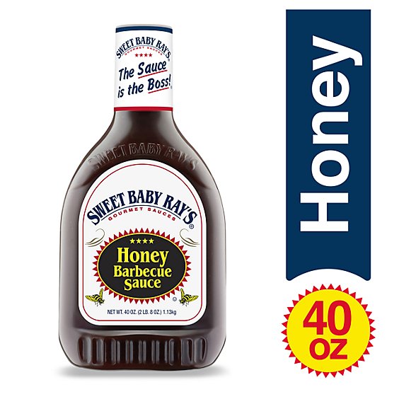 Sweet Baby Rays Sauce Barbecue Honey - 40 Oz