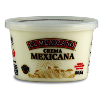 El Mexicano Cheese Crema Oaxaquena - 16 Oz