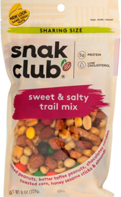 SnakClub Super Value Trail Mix Sweet Salty - 8 Oz - Image 2