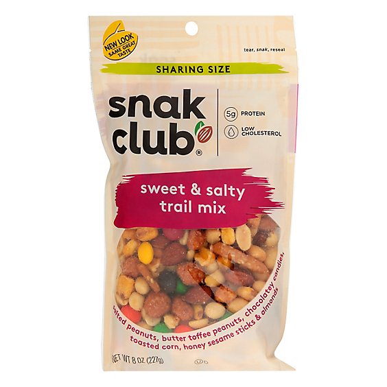 SnakClub Super Value Trail Mix Sweet Salty - 8 Oz