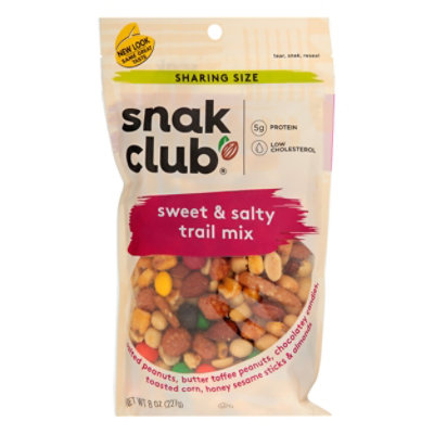 SnakClub Super Value Trail Mix Sweet Salty - 8 Oz - Pavilions