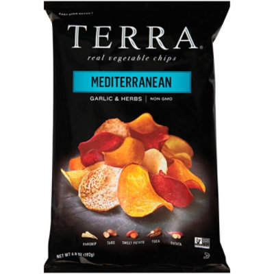 TERRA Vegetable Chips MediTERRAnean Herbs & Hint of Lemon - 6.8 Oz - Image 2