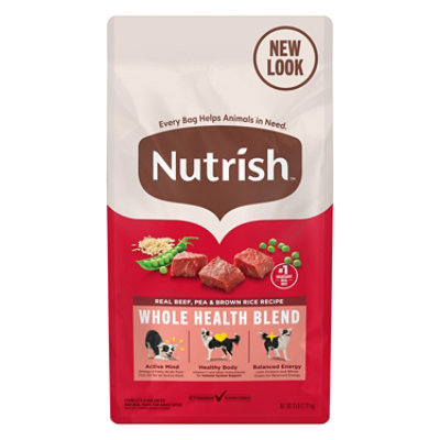 Rachael Ray Nutrish Food for Dogs Real Beef & Brown Rice Recipe Bag - 6 Lb - Image 2