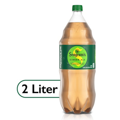 Seagrams Ginger Ale - 2 Liter - Image 1