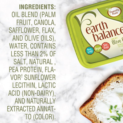 Earth Balance Olive Oil Buttery Spread - 13 Oz - Image 5