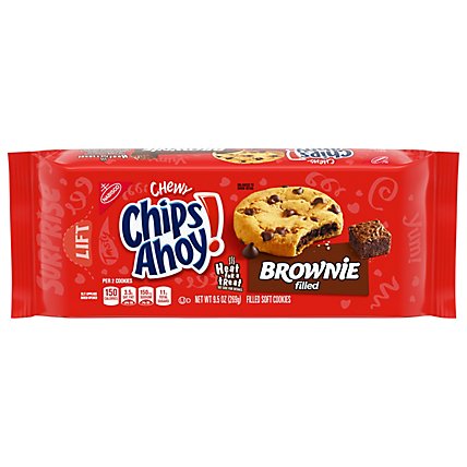 Chips Ahoy! Chewy Cookies Soft Brownie Filled - 9.5 Oz - Image 2