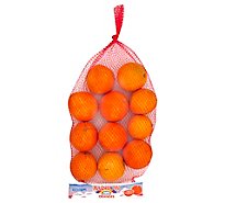 Organic Valencia Oranges Prepacked Bag - 4 Lb