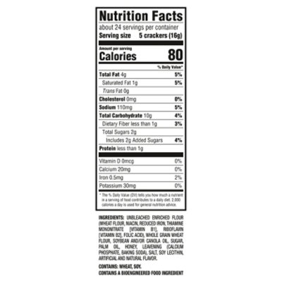 RITZ Honey Wheat Crackers - 13.7 Oz - Image 4