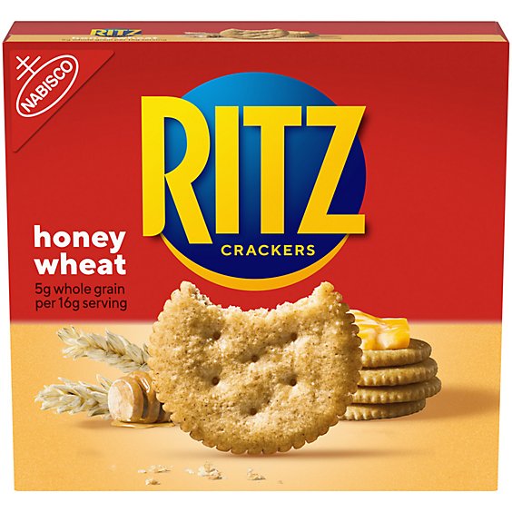 RITZ Honey Wheat Crackers - 13.7 Oz