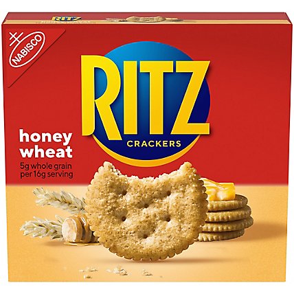 RITZ Honey Wheat Crackers - 13.7 Oz - Image 1