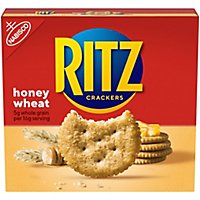 RITZ Honey Wheat Crackers - 13.7 Oz - Image 1