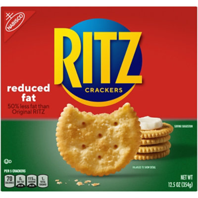 RITZ Crackers Original Reduced Fat - 12.5 Oz - Image 2