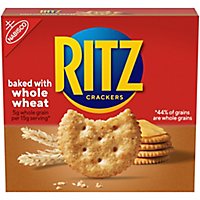 RITZ Crackers Baked with Whole Wheat - 12.9 Oz - Image 2