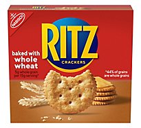 RITZ Crackers Baked with Whole Wheat - 12.9 Oz