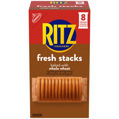 RITZ Fresh Stacks Whole Wheat Crackers - 8-11.6 Oz - Image 1