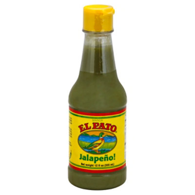 El Pato Salsa Jalapeno Medium Picante Chile Bottle - 12 Oz