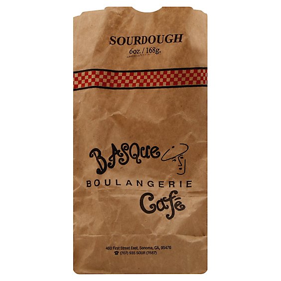 Basque Boulangerie Cafe Bread Baby Round Sourdough - 6 Oz
