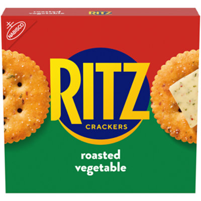 RITZ Roasted Vegetable Crackers - 13.3 Oz - Image 1