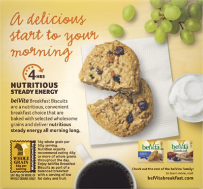 belVita Breakfast Biscuits Soft Baked Mixed Berry - 5-1.76 Oz - Image 6