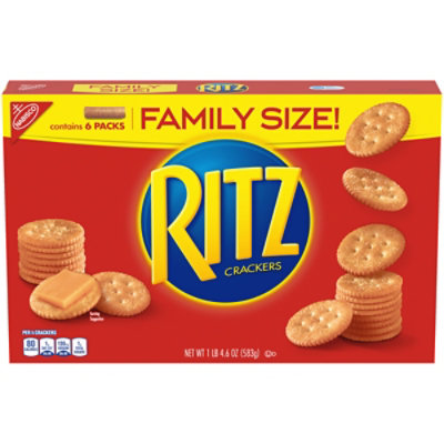 RITZ Crackers Family Size 6 Count - 4.6 Oz - Image 3
