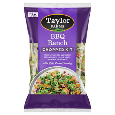 Taylor Farms BBQ Ranch Chopped Salad Kit Bag - 13.3 Oz - Safeway