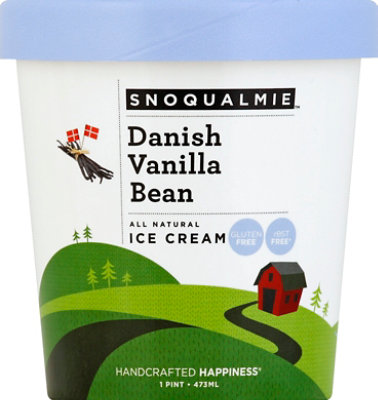 Snoqualmie Danish Vanilla With Bean - Pint - Image 2