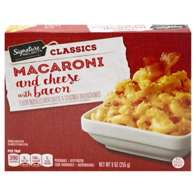 Signature SELECT Classics Macaroni & Cheese With Bacon - 9 Oz - Image 3