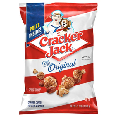 Cracker Jack Popcorn & Peanuts Caramel Coated The Original - 4.125 Oz - Image 3