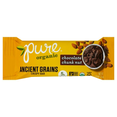 Pure Ancient Grains Bar Chocolate Chunk Nut - 1.23 Oz - Jewel-Osco