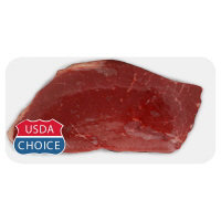 Open Nature Beef Grass Fed Angus Top Round Steak Grass Fed - 1 Lb - Image 1