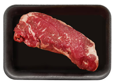 USDA Prime Beef Top Loin New York Strip Steak Boneless - 1 Lb