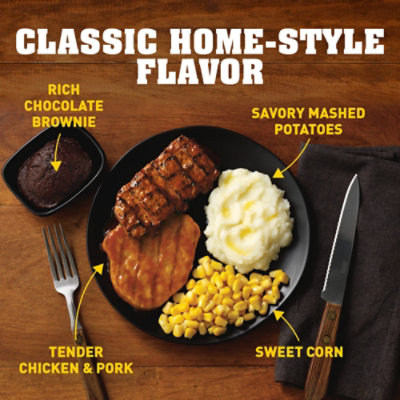 Hungry-Man Smokin Backyard Barbeque Frozen Dinner - 15.25 Oz - Image 2