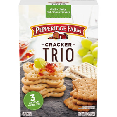 Pepperidge Farm Trio Variety Crackers - 10 Oz - Image 1