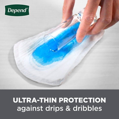 Depend Incontinence Shields for Men - 58 Ct - Image 3