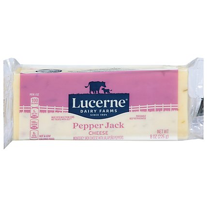 Lucerne Cheese Pepper Jack - 8 Oz - Image 2