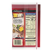 Sargento Cheese Slices Ultra Thin Sharp Cheddar 18 Count - 6.84 Oz - Image 5